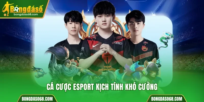 Cá cược Esport kịch tính khó cưỡng