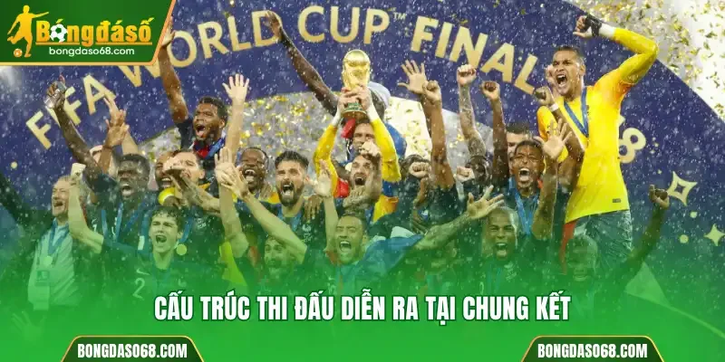 Cấu trúc thi đấu diễn ra tại chung kết